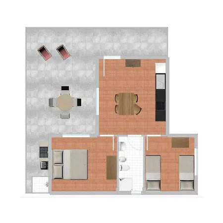 Feriehus Sicilian Rustic Scopello (Sicily)